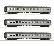 Roco 6280023 - TT - 3-tlg. Set Nahverkehrswagen, DB, Ep. IV